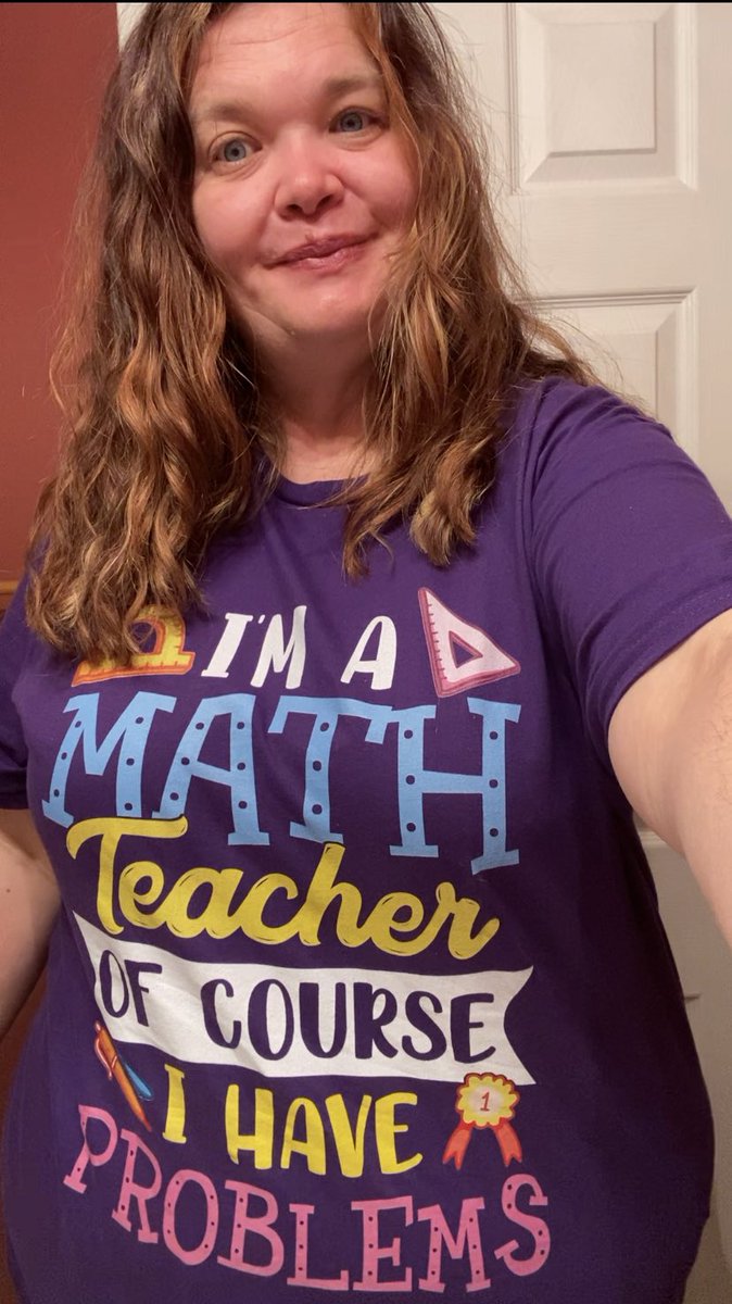 TeamMossRBE's tweet photo. 3rd Grade Math Club started off with a #WODB. We used pictures from our last meeting &amp; Ss solved a story problem. Then we asked how can knowing that answer helps you to solve when there is only 9 bricks in each row. Plus my new math shirt came in yesterday &amp; that’s #cpsmathjoy! https://t.co/vErR17q85o