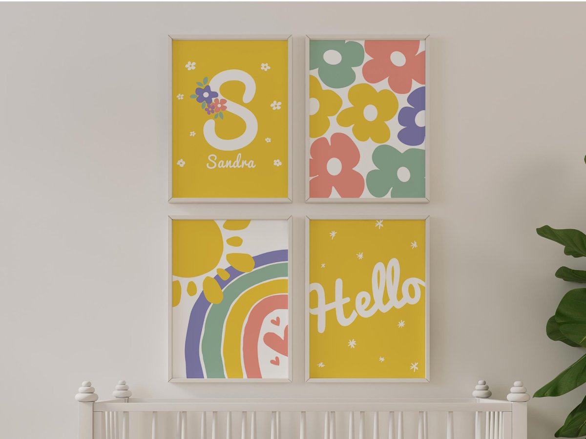 blossompaper_'s tweet photo. Excited to share the latest addition to my #etsy shop: Personalized Pastel Wall Art Set of 4 Prints, Custom Baby Name Print, Kids Wall Art Printable Posters,Baby Girl Name Prints,Digital Download https://t.co/vHeRntSgSW #yellow #housewarming #mothersday #green #unframe https://t.co/wbsU3uiOdp