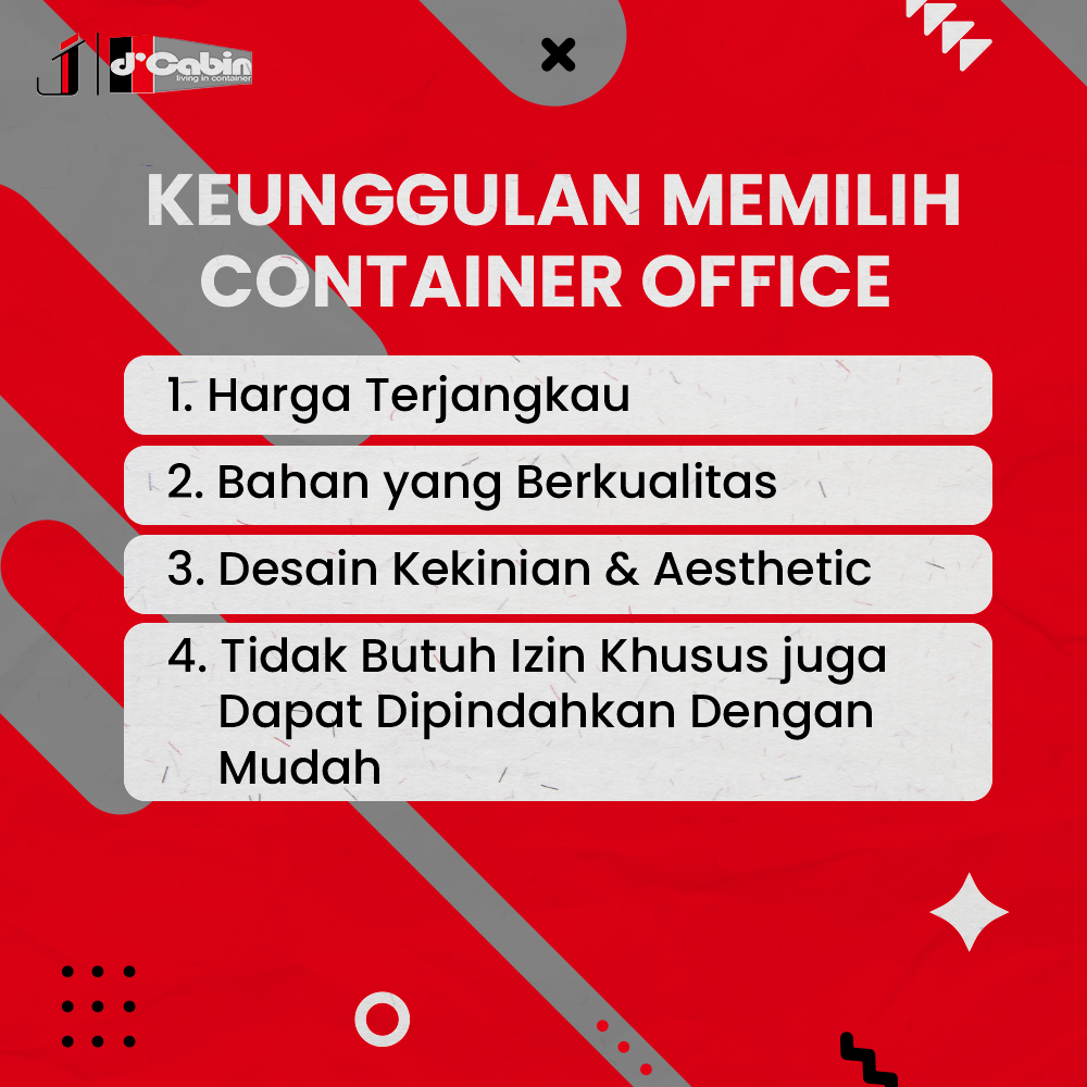 PT_IJC's tweet photo. Selamat datang di PT. ILHAM JAYA Cabindo
( General Trading | Container Modification (Port a Camp) Repair | Rental &amp; Sale Unit ) READY STOCK! BARU / SECOND. Kami berharap dapat bekerja sama lebih lanjut dengan Anda. https://t.co/kdxeIzn2gk https://t.co/YHvGAMLcur