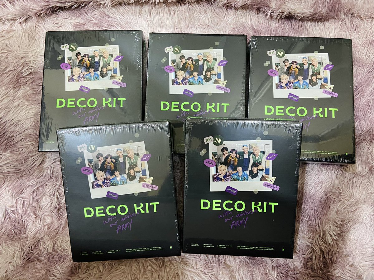 hellyeahjoonGO's tweet photo. #hellyeahGOupdates
DECO KITs 1st batch are hereeee!
Sort n pack will be done within the week, iโll dm buyers for 2nd payment before posting it all out soon. Please be patient ya, thanks! ๐ https://t.co/PMCUv7TFwK