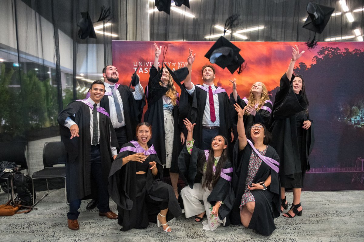 Congratulations to @UTAS_ students graduating at the #Sydneycampus. For staff & students it is a celebration not just of a degree but of resilience & perseverance, navigating extraordinary disruptions of bushfires, global pandemic and now flooding to reach this amazing milestone.