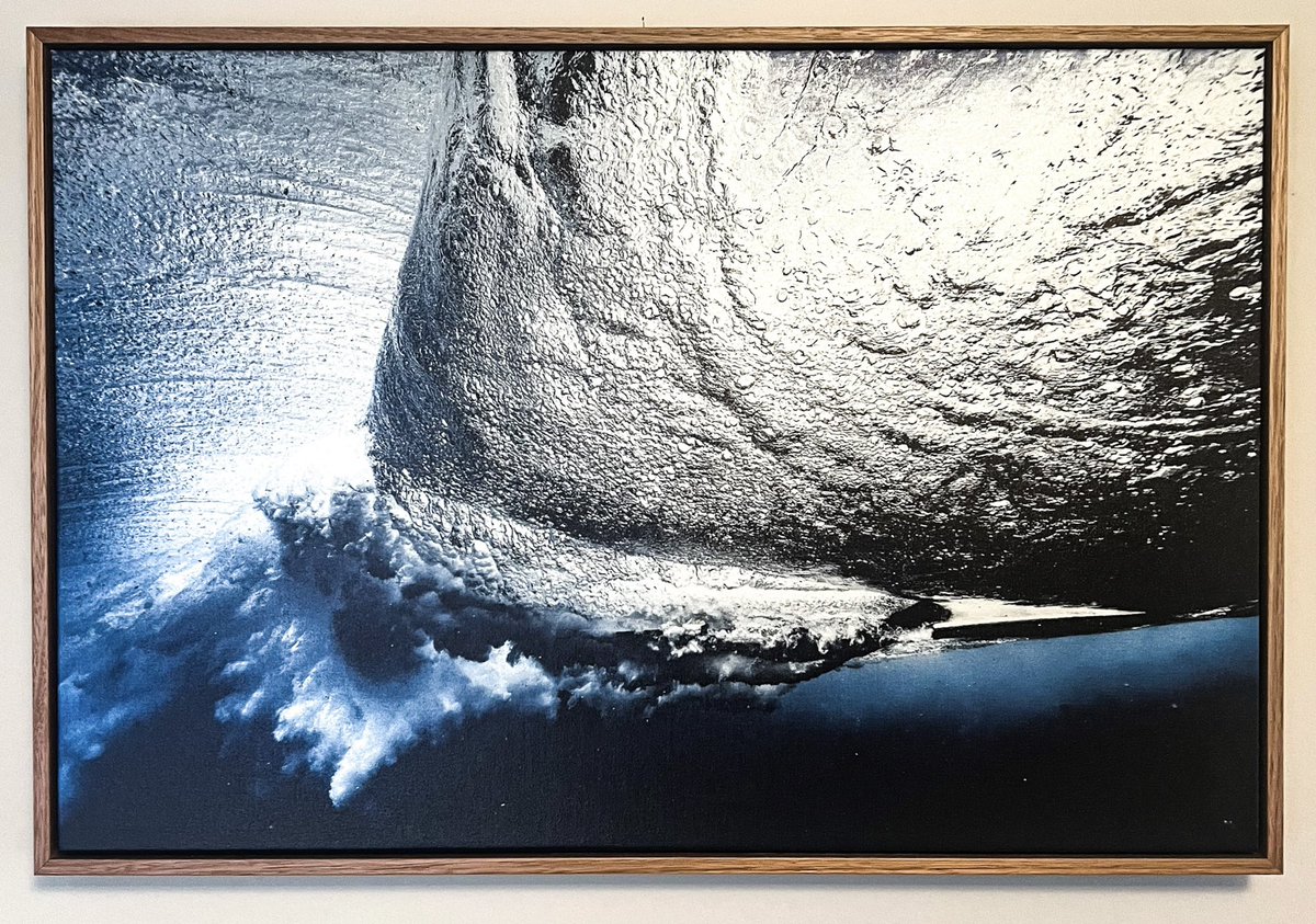 A fresh framed canvas of the inner workings of one of my local breaks