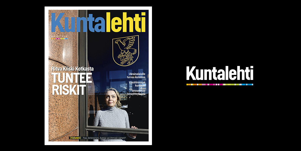 Kuntalehti's tweet photo. Huhtikuussa ilmestyvän Kuntalehden teemana on turvallisuus ja liikenne. Kannessa Kotkan kaupungin riskienhallintapäällikkö Ritva Kiiski kuvattuna Kotkan kaupungintalolla. Kuva: Liisa Takala

Lue Kuntalehti printtinä, tai diginä osoitteessa https://t.co/saMYThiJY4 https://t.co/WWwydU5u7U