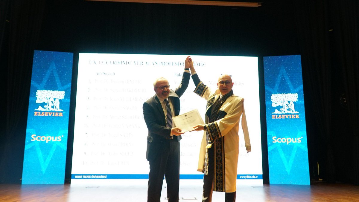 proftameryilmaz's tweet image. YTÜ’de akademik ödül törenleri, heyecanlı, gurur dolu yaşanır. 
Coşkunuz hep artsın. İyi ki Yıldızlıyız. 💫🌟
#YTÜGurur
#ARGEdeLiderYTÜ