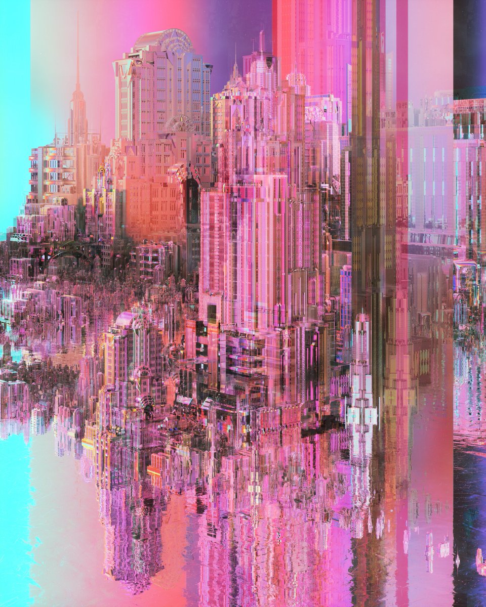 beeple's tweet photo. SMEAR PAINTING I https://t.co/U02LSovZtQ