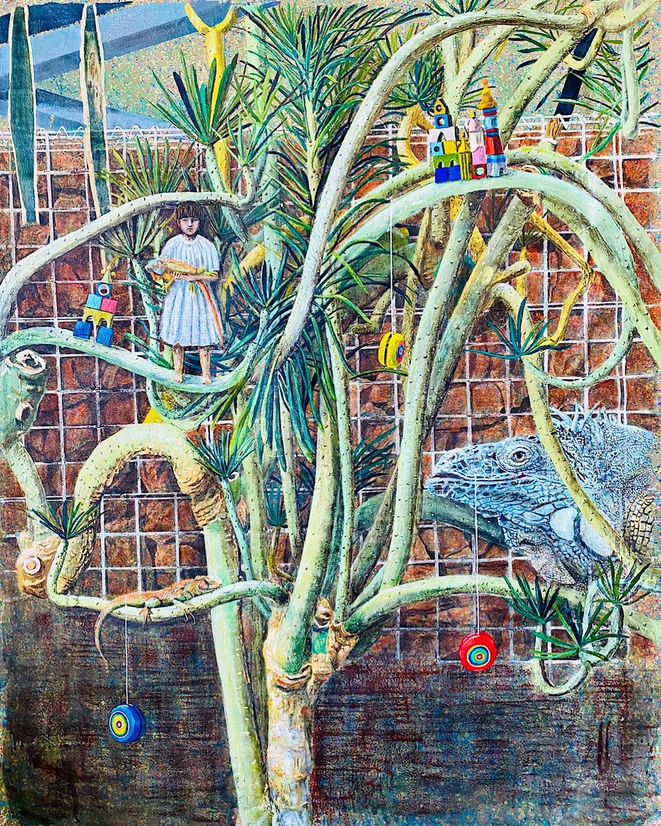 aartstudio1's tweet photo. 主体美術武蔵野作家展開催中です。
久しぶりに絵画作品参加。
是非お寄り下さい。
F50「遊戯」 https://t.co/2zpqztzXsH