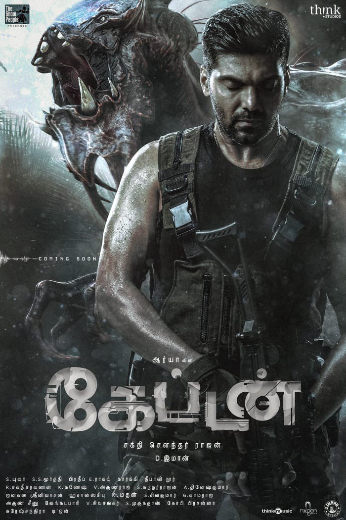 RaviKapoor's tweet photo. Here's the stunning #CaptainFirstLook with @arya_offl in beast-mode and @ShaktiRajan's unique vision!
@SimranbaggaOffc @AishuLekshmi @immancomposer @madhankarky @tkishore555 @NxgenMedia @gopiprasannaa @DoneChannel1 @ThinkStudiosInd @thinkmusicindia #TheShowPeople https://t.co/lOlgnoYIpz