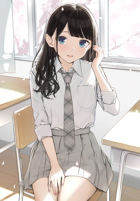 「巻いてみたんだけど......どーかな?」 