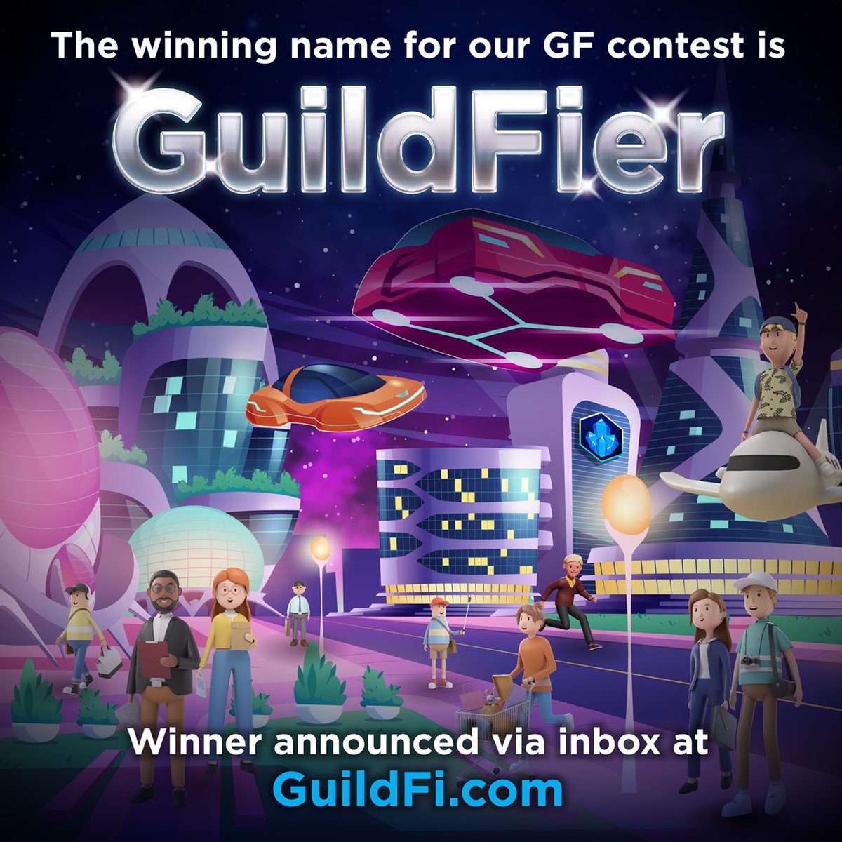 theZentzei's tweet photo. The winning name for the #GuildFi Naming Contest is #GUILDFIER! 🏆
The winner entered the name with the reason "It's what we call each other on @GuildFiGlobal's Discord and its GuildFi on fire!"🔥 We love it!😍
Winner has been announced via inbox at https://t.co/dO93J1Pmhh📩 https://t.co/XA988DyCT1