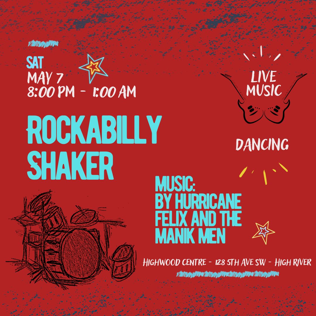 HRiverffas's tweet photo. Hey ho Daddy-O!  Dig out your best threads, gather all your friends and burn rubber to the Rockabilly Shaker!  
All ages welcome!  Tickets to the hottest event in town are $15 per person + a 10% transaction fee.
https://t.co/xsTfhpMHy7 https://t.co/PKGDTRVswa