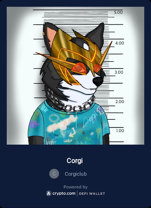 SafeCro's tweet photo. A new day a new #CorgiNFT
Mint is now live!
150 #CRO for early birds
https://t.co/ArCYIjoFVw
Earn the highest APR on #Cronos with staking your #CorgiNFT @crodexapp
Join us TG https://t.co/FUsfIGj3ps
#CRO #crofam
#crofamnft #CronosNFT #CronosChain #CronosChainNews #NFTCommmunity https://t.co/itZ3dHwed2