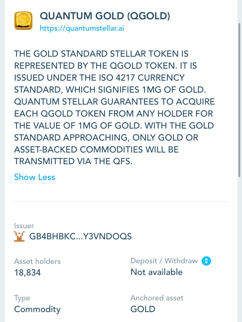 Meyers__MD's tweet photo. #quantumgold #meygold #mygiveaway #gold #preciousmetals
RT follow Like for a chance to win 1 unit of quantum gold. (LOBSTR/scopuly)
Your fiat currency is going to turn into a joke. Time wise up. Stupid fucks.
-Mey https://t.co/irzVPpDB0M