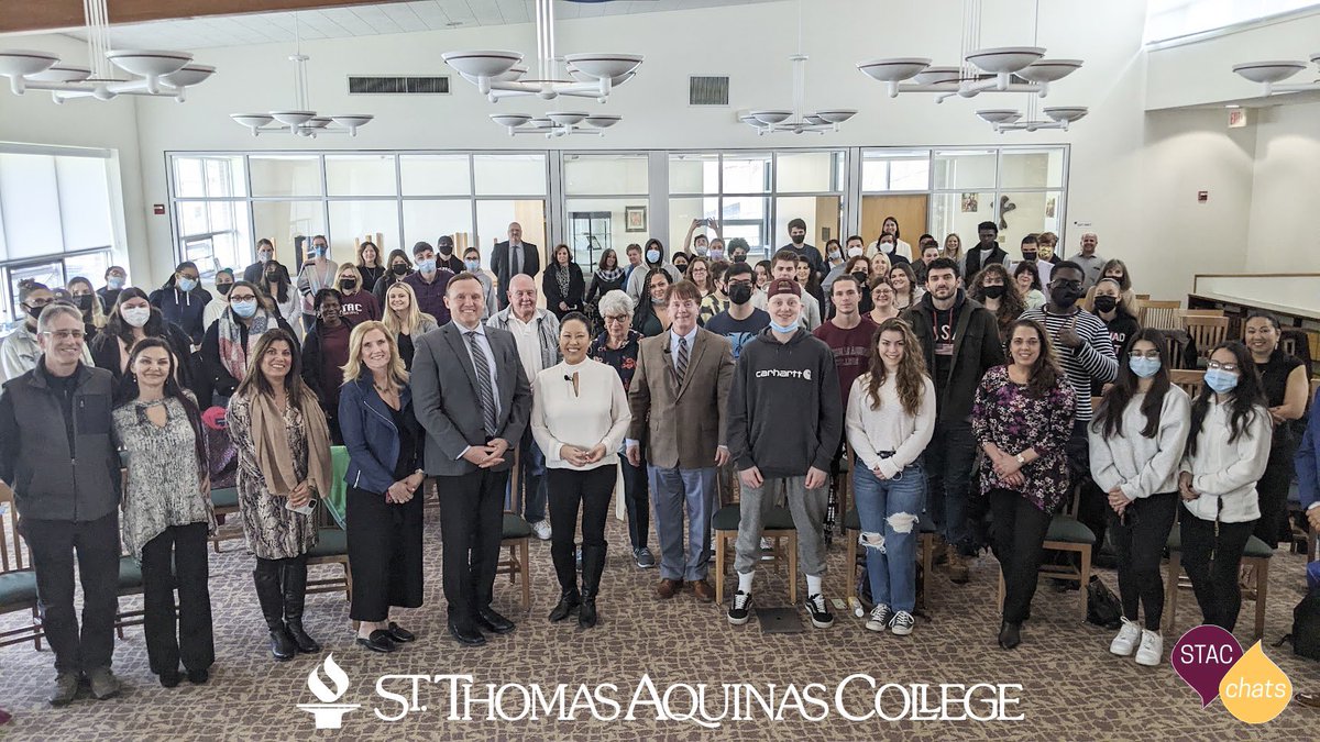 HsuTV's tweet photo. Powerful STAC chat about #mentalhealth with the amazing students and faculty at #SaintThomasAquinasCollege @thomasflood89 #breakingthestigma https://t.co/qOkB4YZ88n