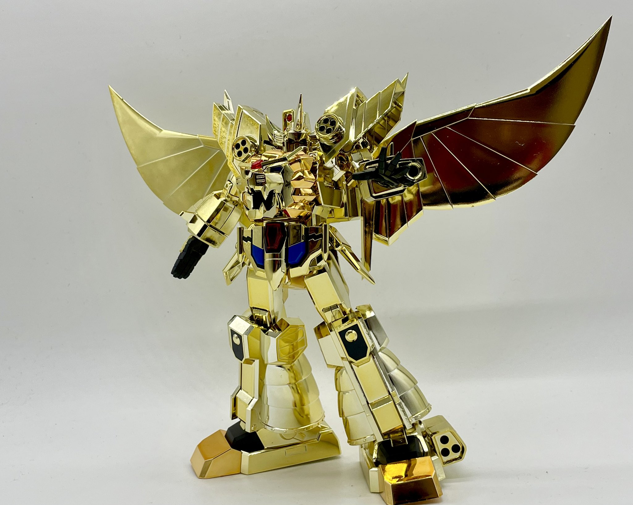 中古】《未組立》コトブキヤ グレートゴルドラン ゴールドメッキ