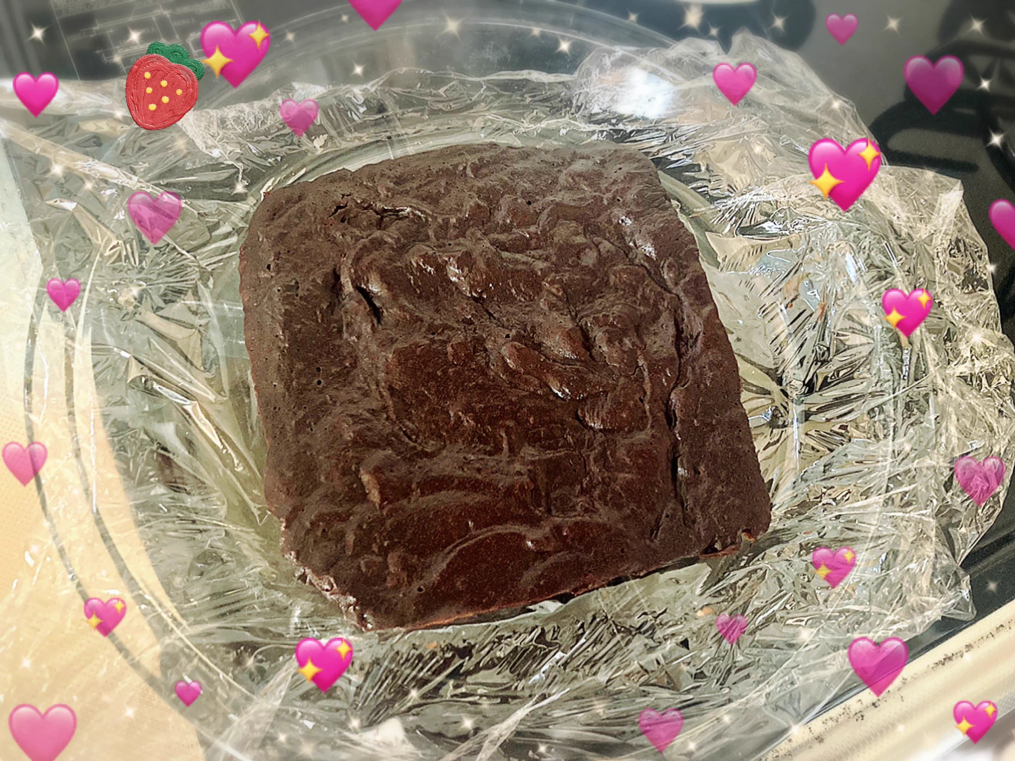 賞味期限切れたお豆腐が自宅にあったので［ｺﾗッ‼︎］
ガトーショコラ作りました🍫😆  