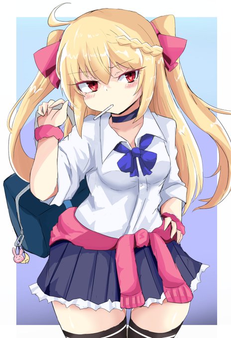 学園デビュー?なクレセント🌙👩‍🎓
#アズレン 