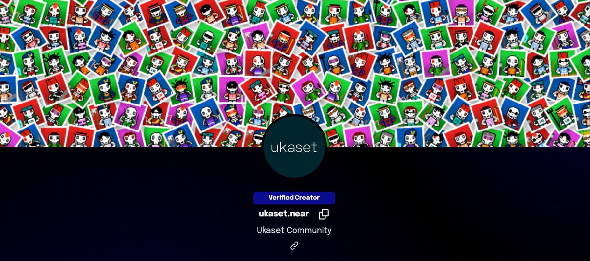 Thank you @ParasHQ , We are listed and verified now . visit:  paras.id/collection/uka…