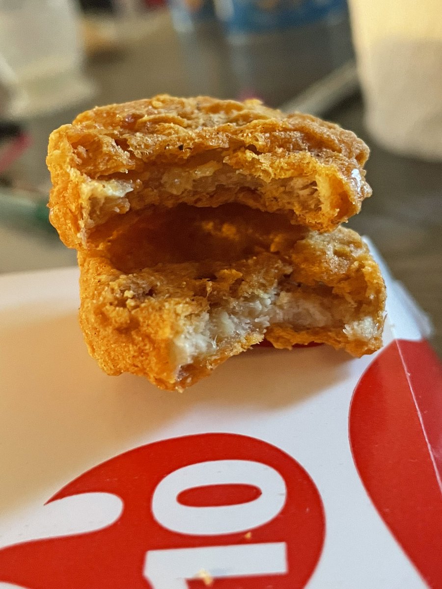 joaisthebest's tweet photo. wthell @McDonalds 10 out of 10 of my nuggets were like this. explain yourself. 🤬 https://t.co/GwhCtLhtQH