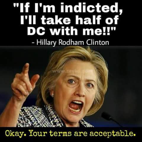 DanCook26214426's tweet photo. Are you okay with this demand from Hillary? I am!!! https://t.co/FXk0m6X0Oc