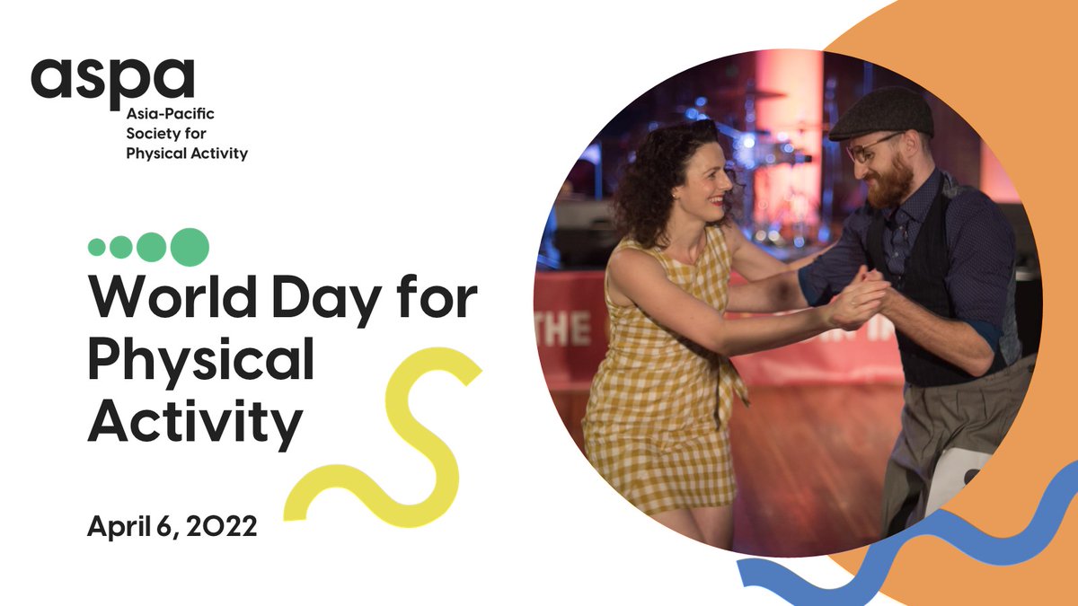 Happy #WDPA2022

Today we are raising awareness of the importance of #physicalactivity - an the need to create active societies, active environments, active people and active systems. 

My fav activity is #swingdancing 💃Create an @ASPActivity picture too: aspactivity.org/news/2022-worl…