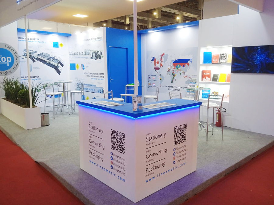 lineomatic's tweet photo. #SãoPaulo, IT'S SHOWTIME!!

Get the glimpse of Line O Matic booth.

Join us at The Largest Printing Event in Americas. It is our utmost privilege to be representing Line O Matic at EXPOPRINT LATIN AMERICA 2022. 
@lineomatic #expoprint #brazil
#exhibition #expoprint2022 https://t.co/LSCFdrrPtV