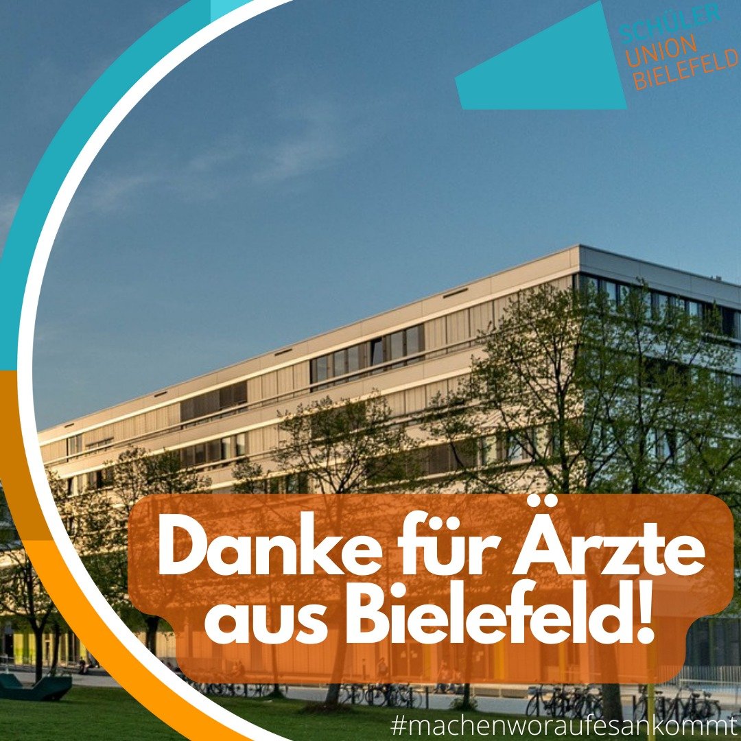 su_bielefeld's tweet photo. Die Medizinische #Fakultät #Bielefeld ist auch ein Verdienst der @CDUNRW_de! Jetzt werden auch in Bielefeld gute Ärzte ausgebildet, die auch OWL bereichern werden. #CDU #Medizin https://t.co/5r7D3BXUzc