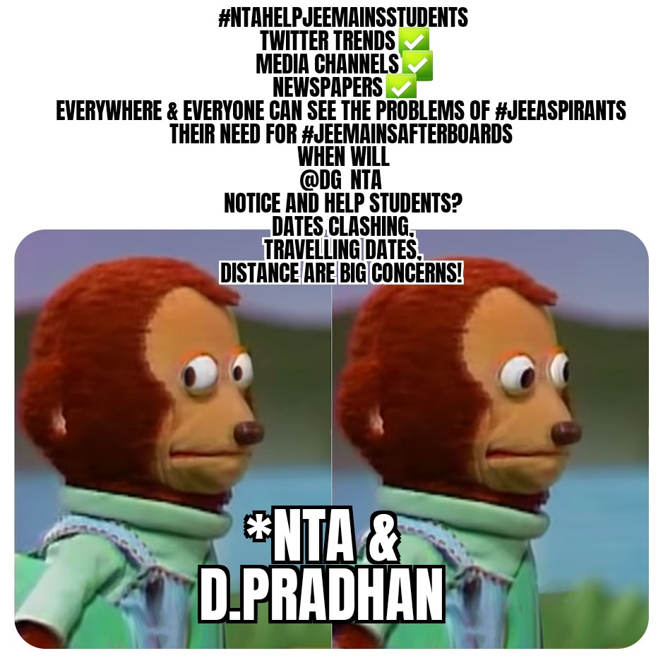 jaihind5690's tweet photo. @dpradhanbjp @IndianExpress #JEEStudentsWantJustice #JEEAfterBoards2022 https://t.co/5t3qBPYMek