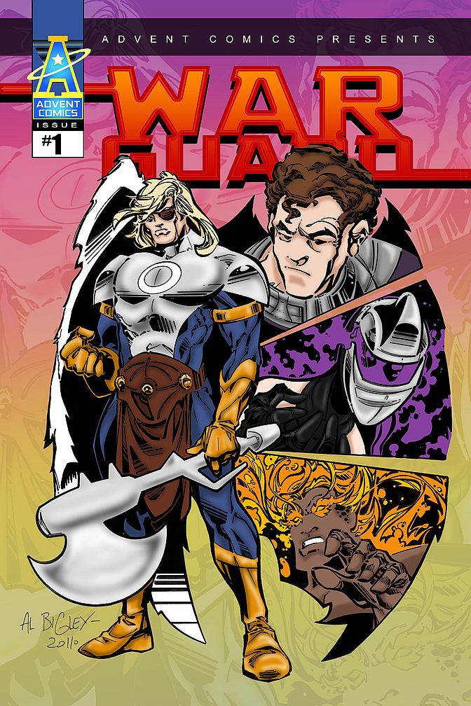 AdventComics's tweet photo. Heaven Can’t Wait…as Heaven’s Greatest Warriors come to Earth to protect Mankind from Lucifer Morningstar and The Fallen in WAR GUARD #1! #AdventComics #WarGuard #comicbook #comics #comic #ComicArt #comicbooks #indiecomics #ncbd #Angels #Heaven #religious #fantasy https://t.co/gQ59gVxs97