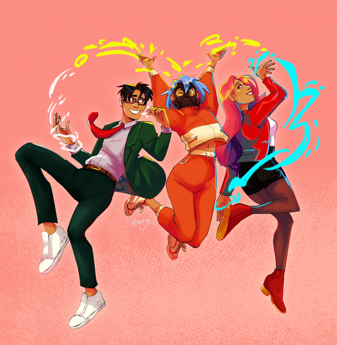 jovianplanets's tweet photo. [ocs] brains brawn beauty https://t.co/G8CkbRNY2z