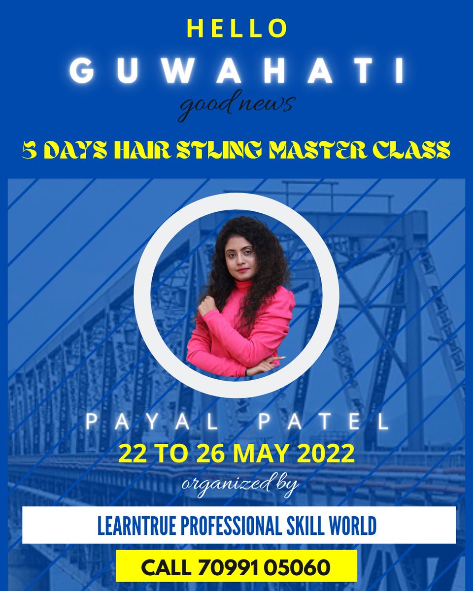 LearntrueSkill's tweet photo. #Guwahati #guwahaticity #guwahatiplus #guwahatidiaries #guwahatitimes #guwahatigirls #guwahatifashion #Hairexpert #haistyle #hairstyling #MakeupArtist #Bridalshoot #bridal #Beautician #hairdresser #Learntrue #Learntrueprofessionalskillworld #assam  #assamesemodels https://t.co/vpHxiemaRR