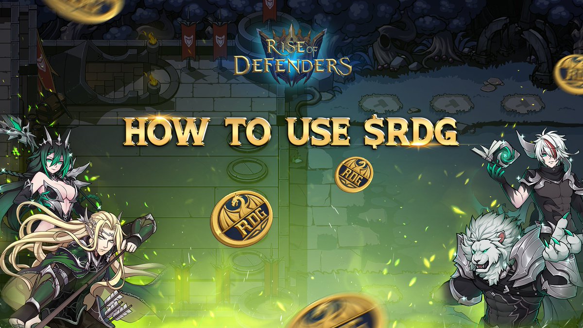 💸HOW TO USE $RDG💸

🪙 $RDG is one of the two #ROD tokens. It is primarily used for game upgrades, and only can claim from the game. 

👉Here are some utilities of $RDG that you can not miss: 
♦️Hero Level Up.
♦️Upgrade Equipment.
♦️Castle Level Up.

#ROD #RDG #Riseofdefenders