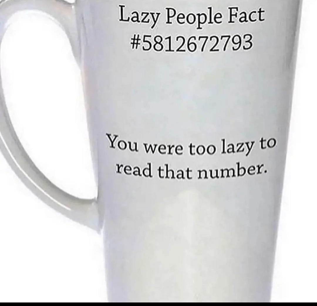 InfinityX3494's tweet photo. #lazy #Facts #laughs 
#follo4folloback #follo4follo #follobackinstantly https://t.co/pmjVleIdCw