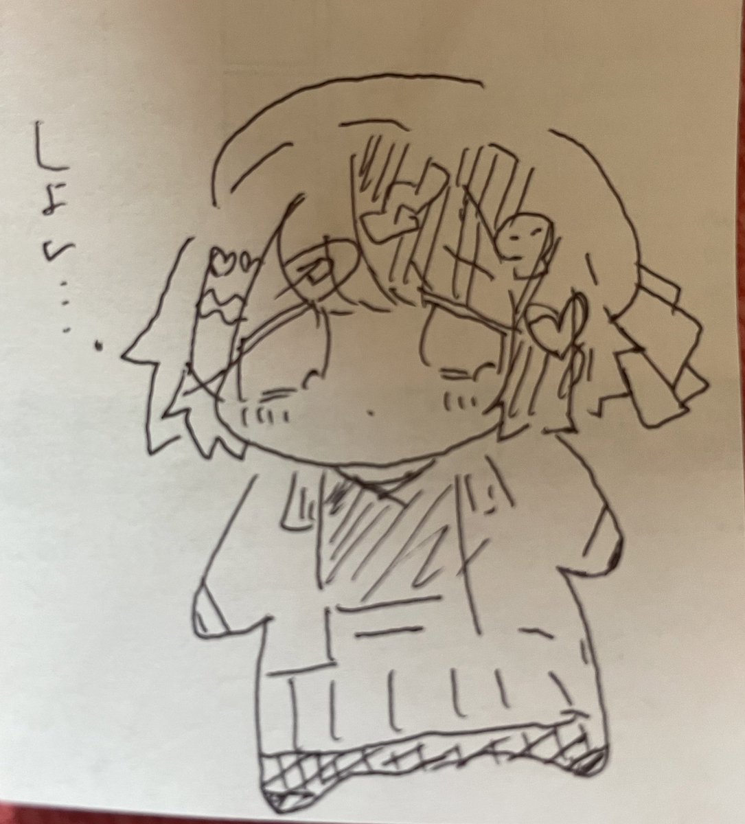 暇すぎて永遠にミニ絵の練習してる 