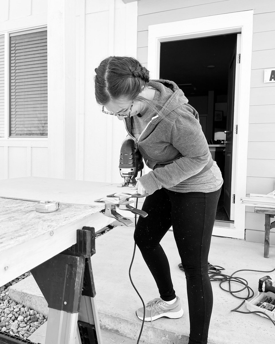 Just out here leveling up my power tool skills