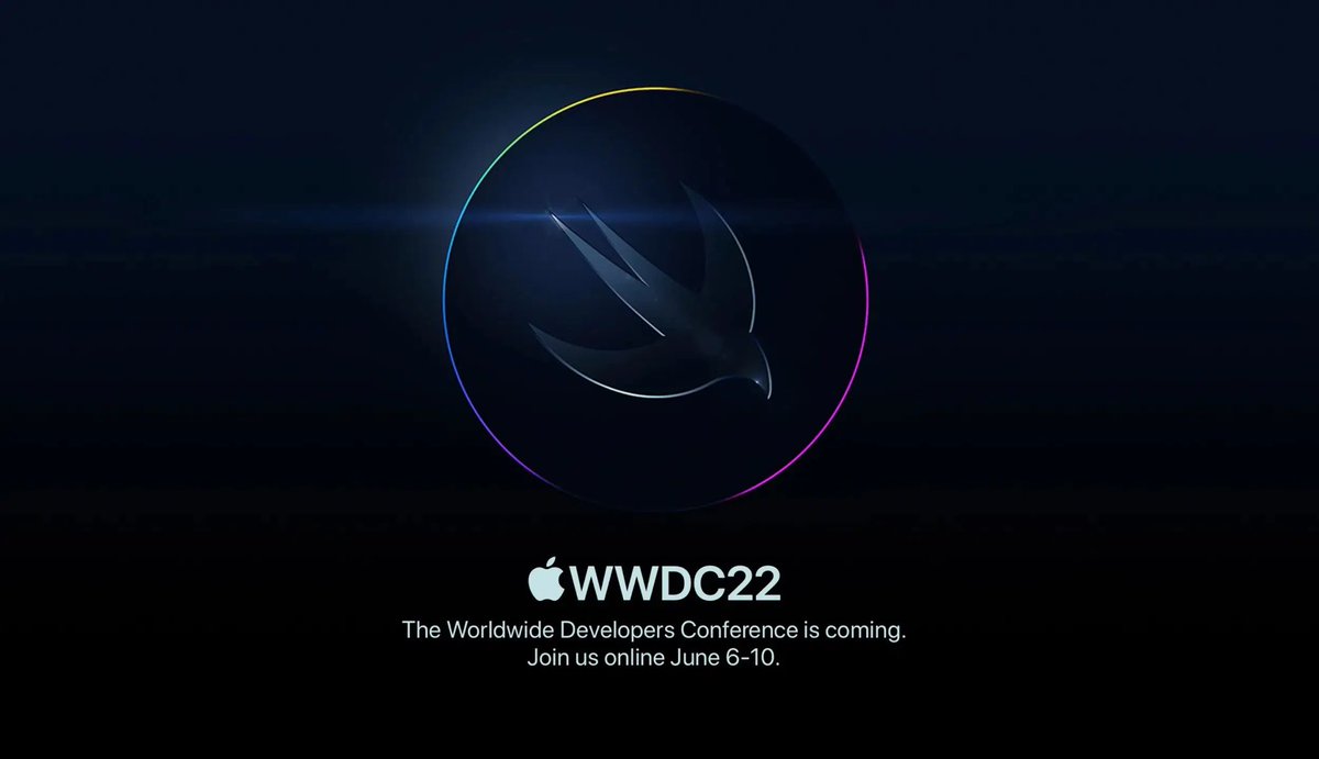 HugoTerrettaz's tweet photo. #Event - J-61 avant la #WWDC2022 !
RDV en digital du lundi 6 au vendredi 10 juin 2022, pour découvrir entre autres #iOS16, #iPadOS16, #watchOS9, #tvOS16 et #macOS13 ! #WWDC22 #CallToCode https://t.co/F0S17E1Dra