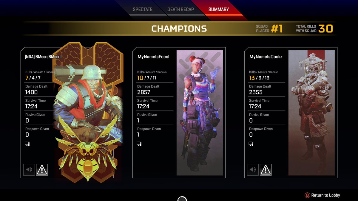HiFocol's tweet photo. Update: I run shit on apex now 🤷🏻‍♂️ 5k dmg game and 30 bomb with @imcookz https://t.co/958GLZVzQV