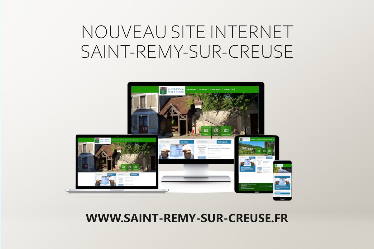 jpconte86's tweet photo. Nouveau à SAINT-REMY-SUR-CREUSE. Vous pouvez découvrir le nouveau site de notre petite commune. https://t.co/BDjA4Ajzcc