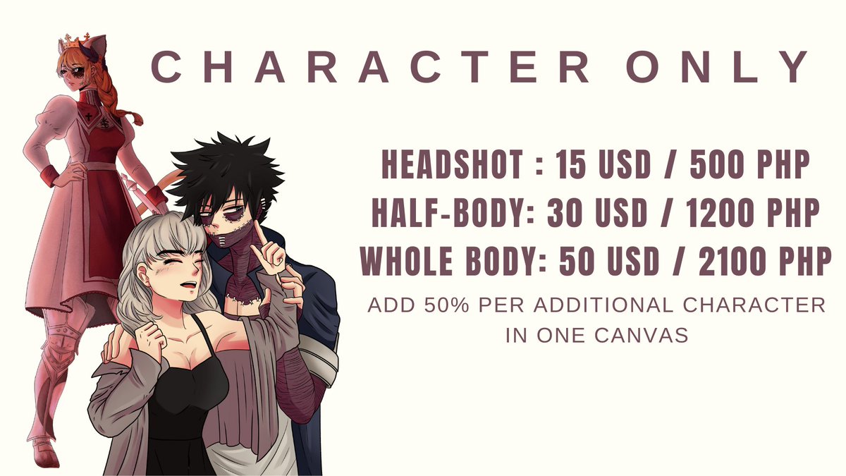 pachiarts's tweet photo. PACHI COMMISSIONS OPEN!

dm us if interested or for inquiries!
See thread for more details

Likes &amp; Retweets are highly appreciated.
#commissionsopen #artph #lookingforartist #lookingtocommission #commissions #artcommissions https://t.co/ih9u8ahjAf