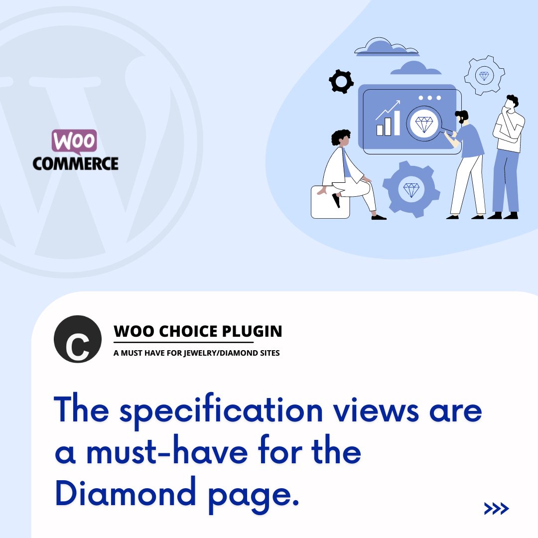 SpherePlugins's tweet image. Specification View feature of Woo Choice Plugin is an important tool for jewelry/diamond sites, especially when you want to display diamond properties or jewelry item details in certain specific ways.
 wordpress.org/plugins/woo-bu…

#woochoiceplugin #woochoiceringbuilder #woocommerce