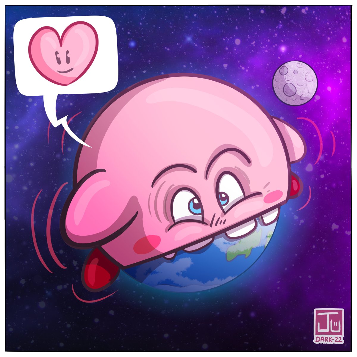 _JuDarK's tweet photo. Petit remaster de ma BD Du 28 Mars sur Nintendo-Master #KirbyandtheForgottenLand #kirby #Nintendo #NintendoSwitch #videogames #art #earth #bd #humour #clipstudiopaint #xppen #xppenartistpro22 #comics #france #montpellier #nintendomaster #cartoonmaster https://t.co/LEJn2Kq3Ws