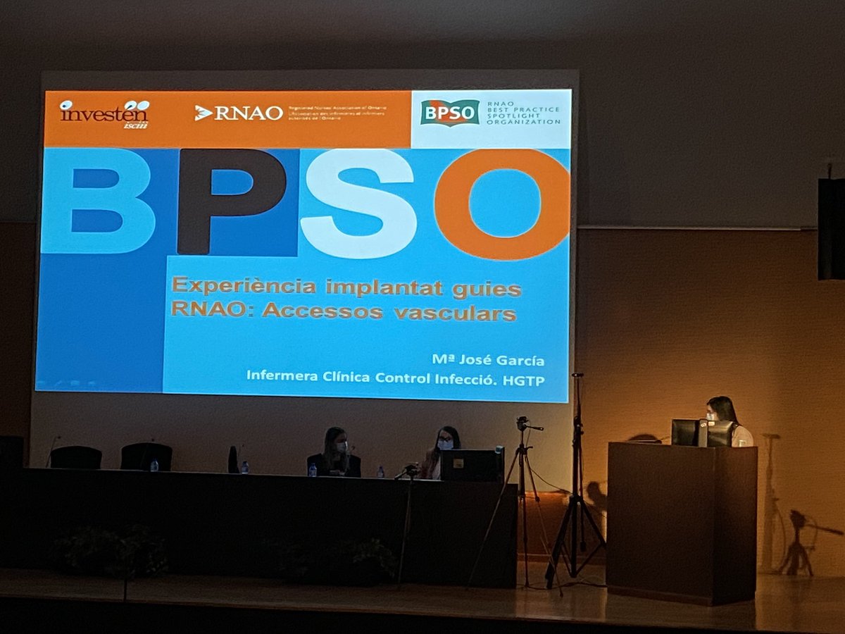 laiacf10's tweet photo. M.José García, Infermera clínica de Control d’Infeccio de l’@hgermanstrias @icscat @bpsogtrias    ens aporta la seva experiència en implementació de guies de bona practica d’accessos vasculars,en la 1@ jornada que fem al centre. https://t.co/gbpR7xYvaa