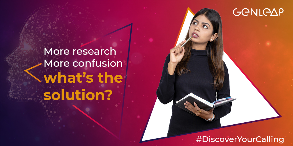 GenLeapOrg's tweet photo. Too many choices and expert opinions? It's time to find the right path for yourself. Watch this space for more updates.
#DiscoverYourCalling #GENLEAP #Trivantage #FigureOutYourFuture #Education #Career #Upskill #CareerAdvice #Learning #PersonalGrowth #LifeCoach https://t.co/J5wQnK8SOc