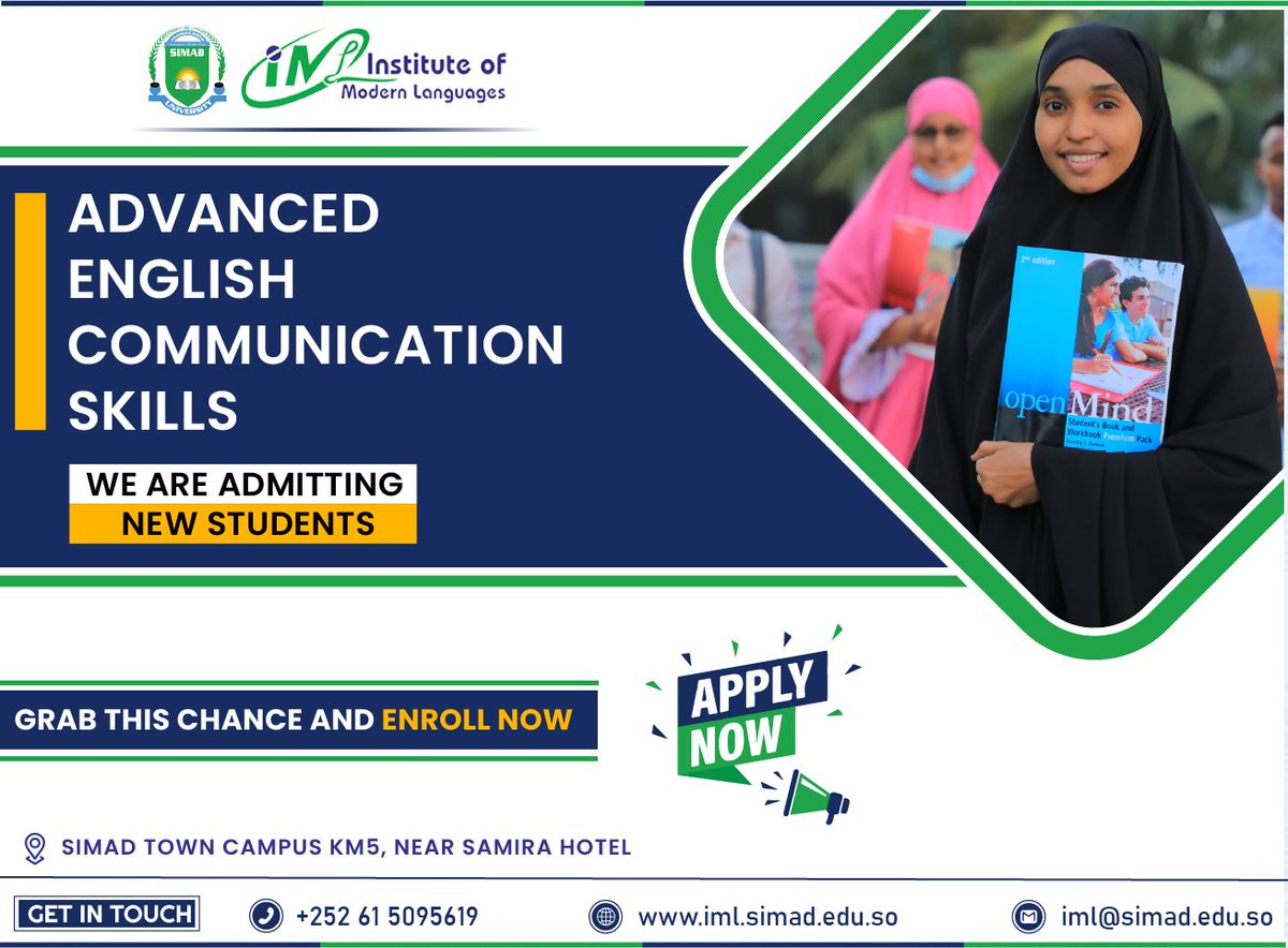 Institute of Modern Languages-SIMAD University tweet media