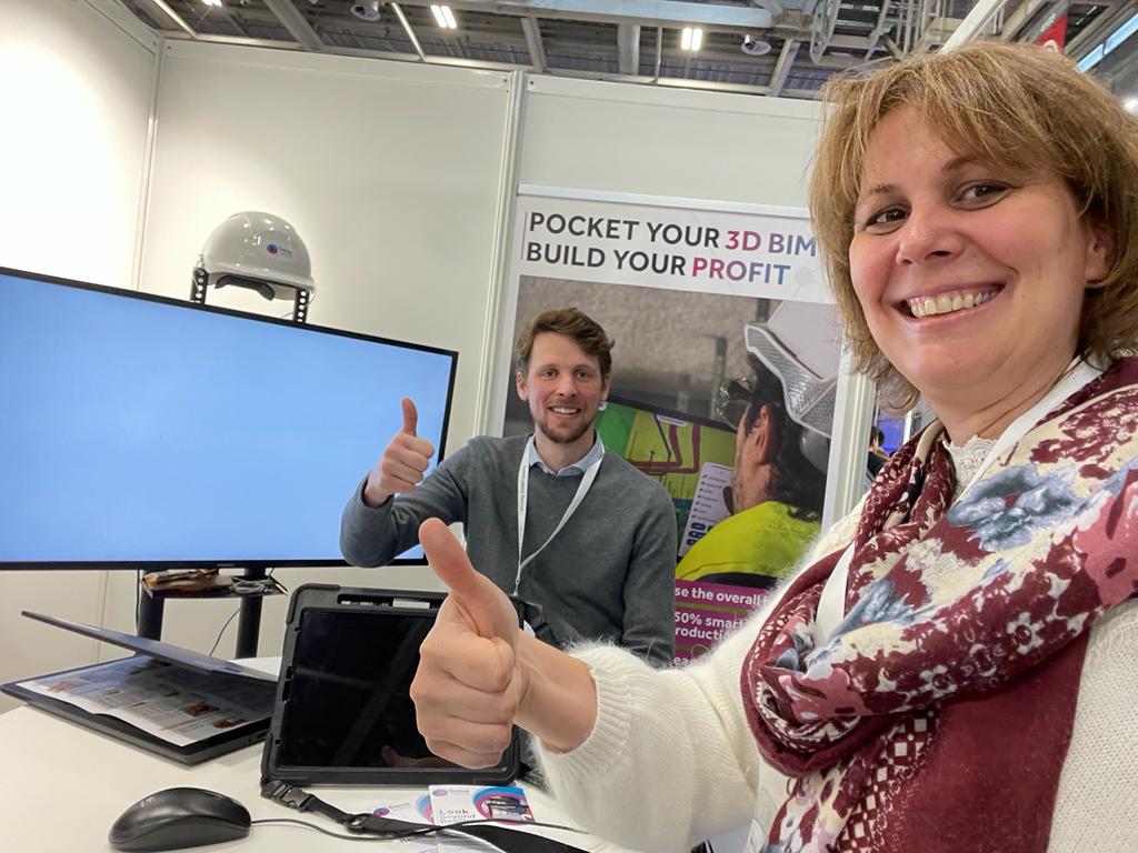 Today we are at #bimworld #genievision is waiting for you. Welcome and test our #AR solution to reduce your failure costs.