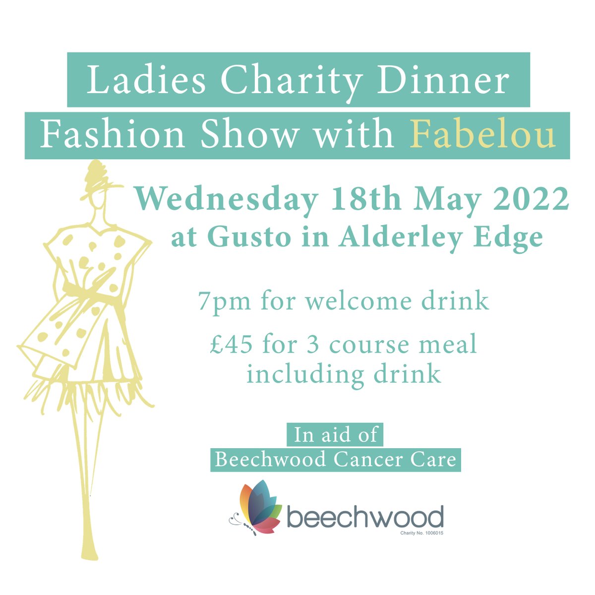 Tickets are selling fast for a fantastic fashion show with Fabelou Boutique. The evening will include live entertainment, this season’s must-haves, lots of amazing raffle and auction prices, with all funds raised going to Beechwood! Contact us for booking information. 💃