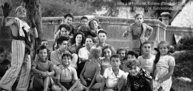 Departement_AIN's tweet photo. #Commémoration La Maison @memorializieu commémore la rafle des 44 enfants et 7 adultes de la Colonie d’#Izieu #Ain du 6 avril 1944 ☑️Inauguration avec la @laBnF de l’expo "Couleurs de l’insouciance"➡️Evénement à suivre en ligne dès 14h sur https://t.co/VObJnc92od https://t.co/ytNUAIfwQx