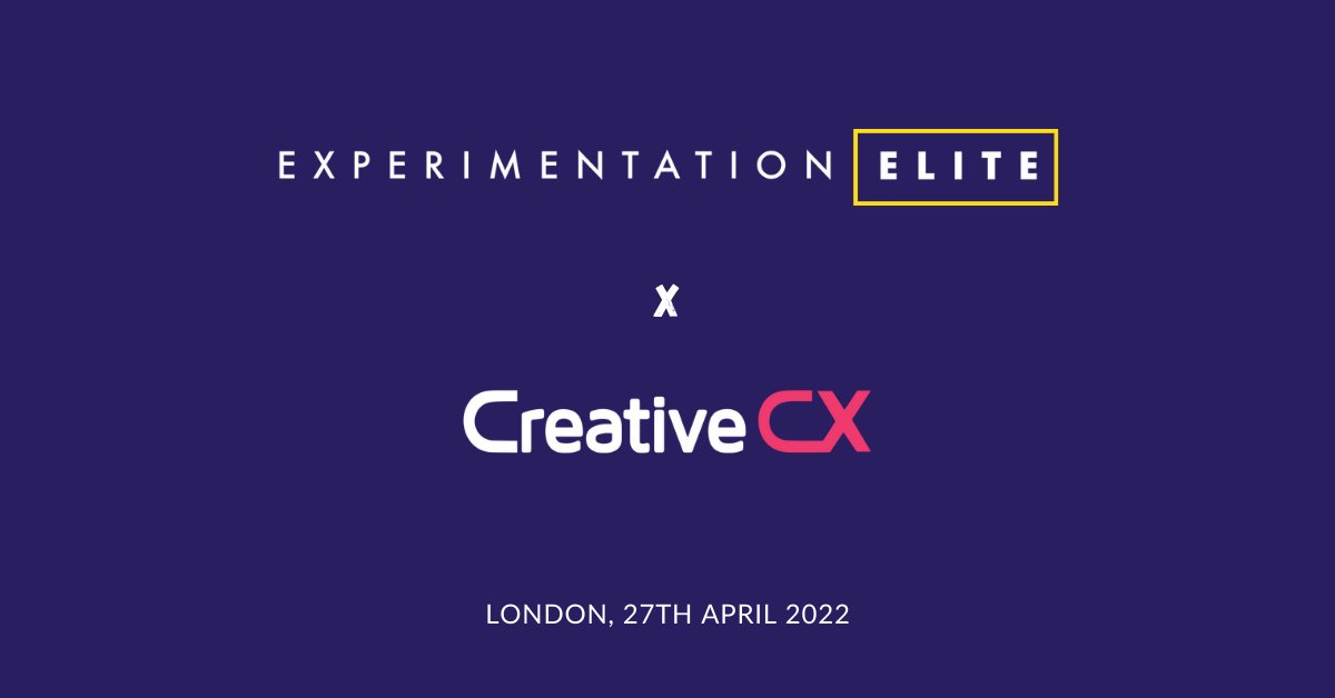 Delighted to be supporting @EXelite22 - the UK's first and only conference dedicated to #CRO and #Experimentation and looking forward to hearing <a href="/cjgibbins/">Chris Gibbins</a> speak at the event! #EXelite22 <a href="/creative_cx/">Creative CX</a>

More info here: experimentationelite.com