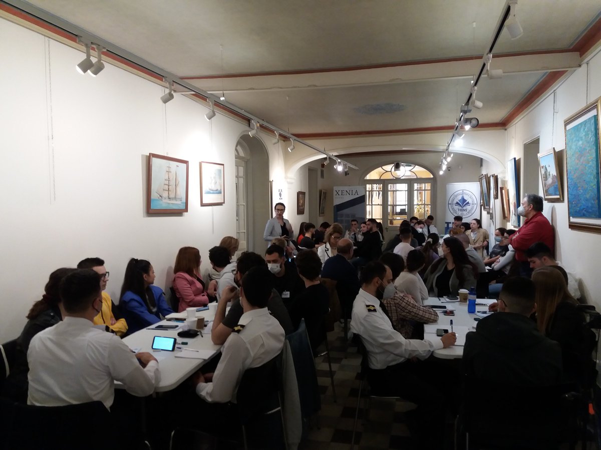 iSOL_METproject's tweet photo. 🔹Day 3 of the @iSOL_METproject

 Spring #School in #Chios Island 🇬🇷

👨‍🎓👩‍🎓from 🇬🇷🇧🇬🇵🇱🇷🇴🇹🇷 are taught the #Teamwork and #Conflict #Resolution cases

📚 https://t.co/GAe9P2N8KO
🔎 https://t.co/QNLhYlZpxv 

Join their sail online through🔗https://t.co/zybcEE1xbF https://t.co/j3BNQ1Blih