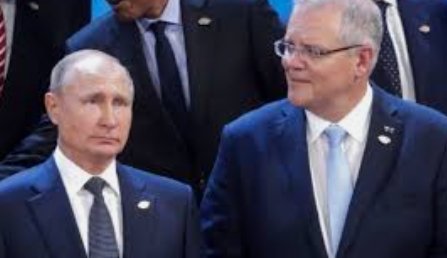 Who used a political platform to stand next to next someone and fawned over them?

@6NewsAU #PutinPatsy #ShanghaiSam #auspol #6news