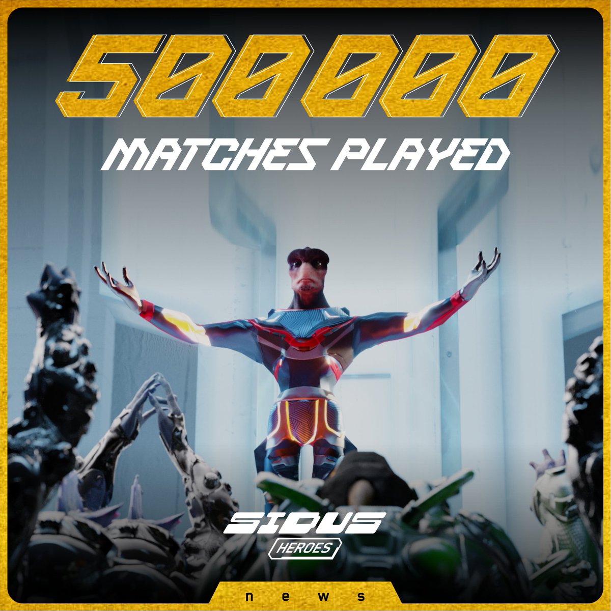 galaxy_sidus's tweet photo. 🔥🔥🔥 500,000 GAMES have been played in the 3 months since the release of the public beta!!! Your support helps us to keep moving forward and continually improve the game! Give us your 👍 if you are ready to hit 1,000,000 by the SUMMER!
#Metaverse #P2E #PlayToEarn #GameFi https://t.co/znoTqnRnQT